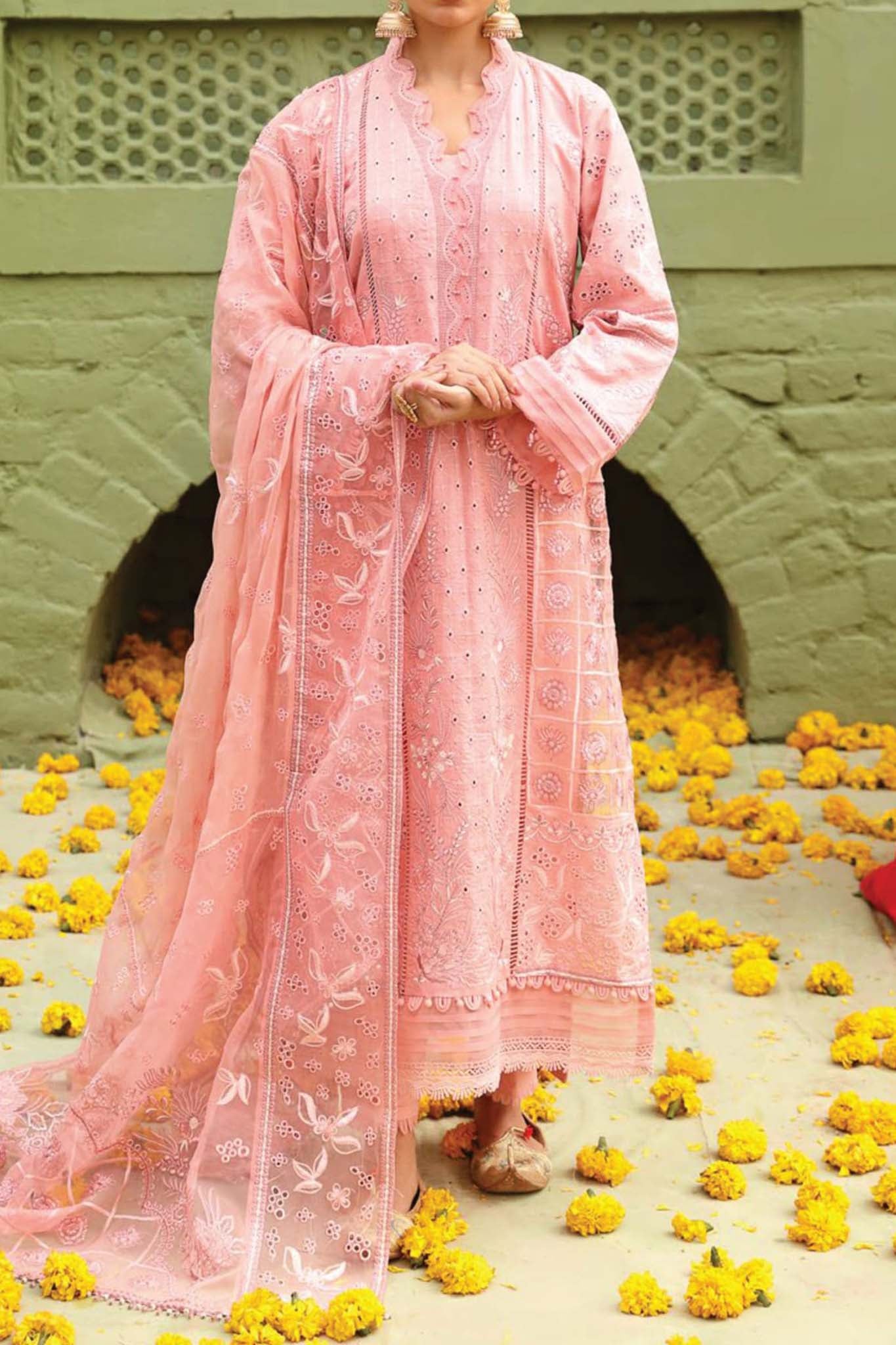 Mehmaan Nawazi by Nureh Unstitched 3 Piece Eid Lawn Collection'2023-NDS-95