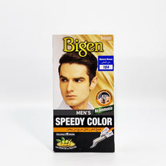 Bigen Men's Speedy Color-Natural-Brown