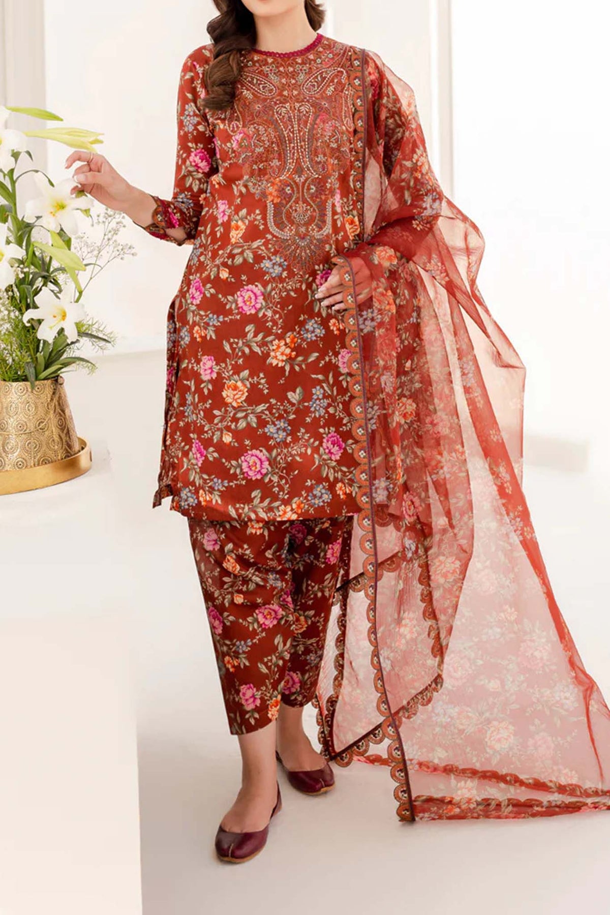 Summer Soiree by Xenia Unstitched 3 Piece Emb Lawn Collection'2023-01-Sicily