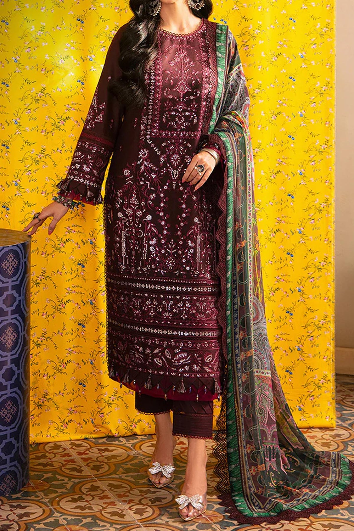 Aira Prints by Asim Jofa Unstitched 3 Piece Summer Collection'2024-AJAR-34