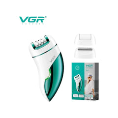 VGR-V-731 3 in 1 Hair Removal Machine Cleansing Razor Electric Professional Epilator