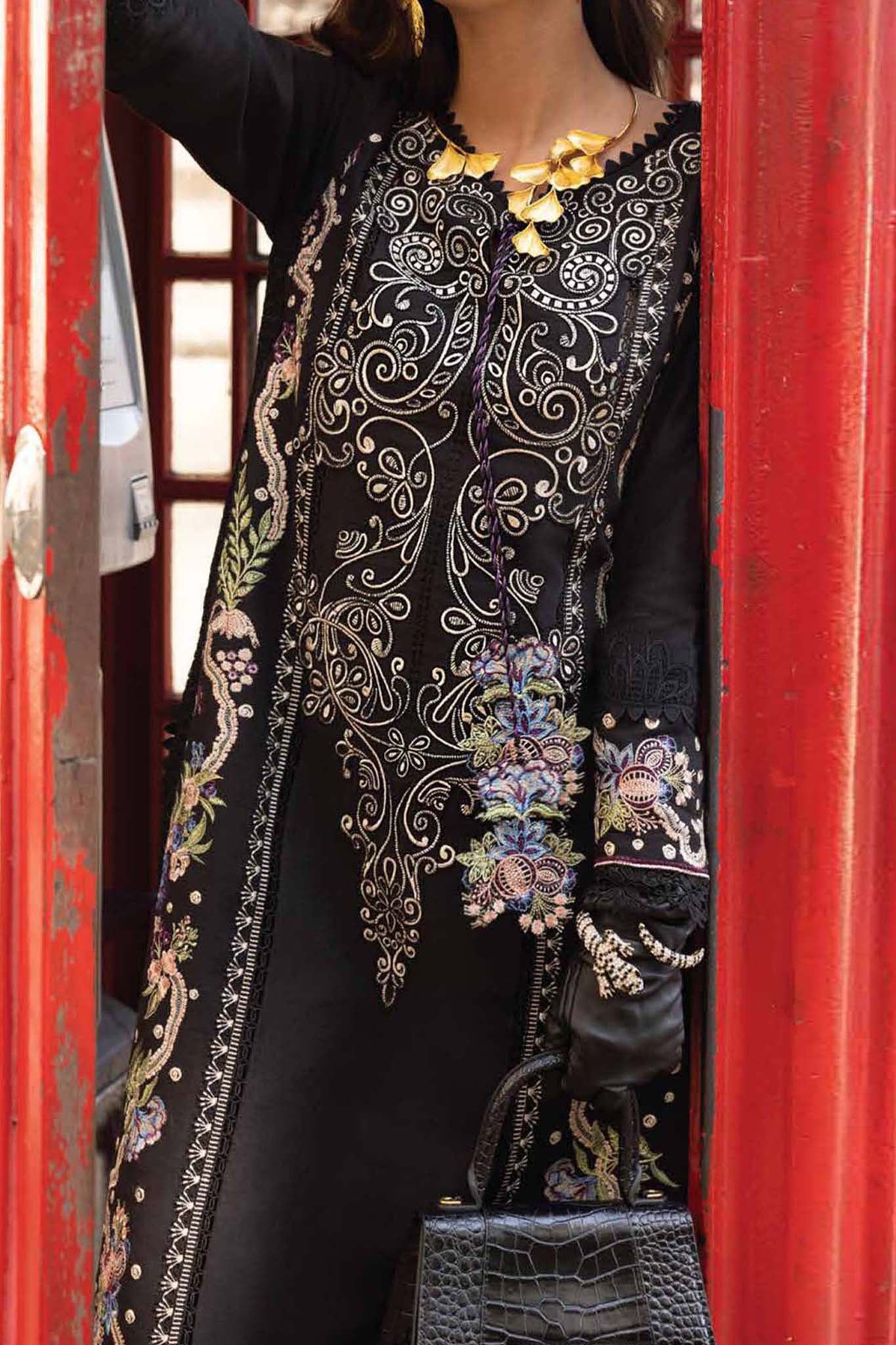 Broadway by Mushq Unstitched 3 Piece Winter Collection'2023-MNW-14