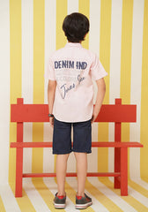 Chambray Cotton Shirt - Wear Ochre