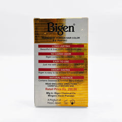 Bigen Permanent Powder Hair Color–Black-Brown (Pack of 6)