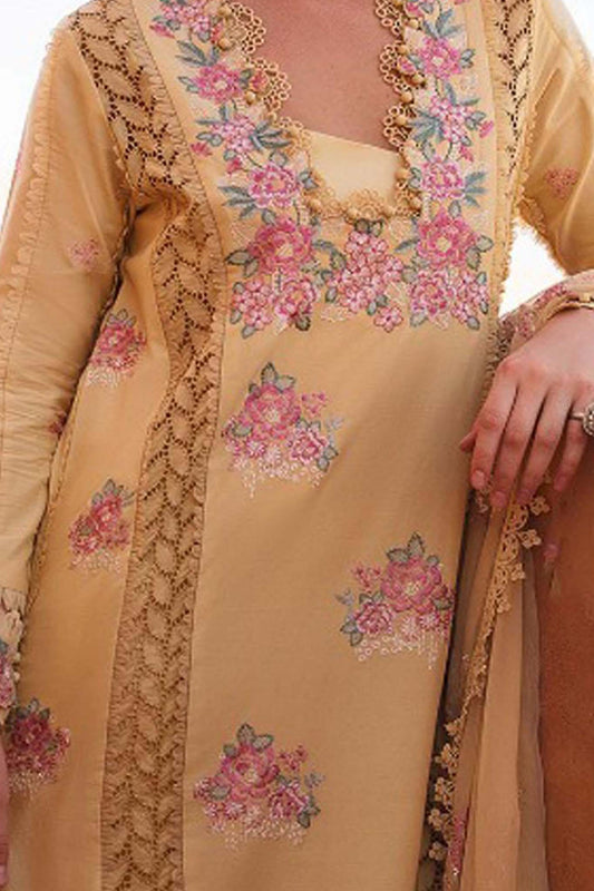 Rezene by Republic Unstitched 3 Piece Summer Lawn Vol II Collection'2023-D-04-B