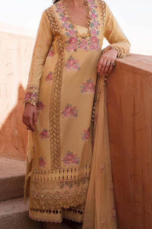 Rezene by Republic Unstitched 3 Piece Summer Lawn Vol II Collection'2023-D-04-B