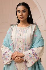 Zellbury Unstitched 3 Piece Lawn Vol-04 Suit-WUS26E30453