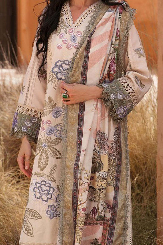 Rezene by Republic Unstitched 3 Piece Summer Lawn Vol II Collection'2023-D-03-B