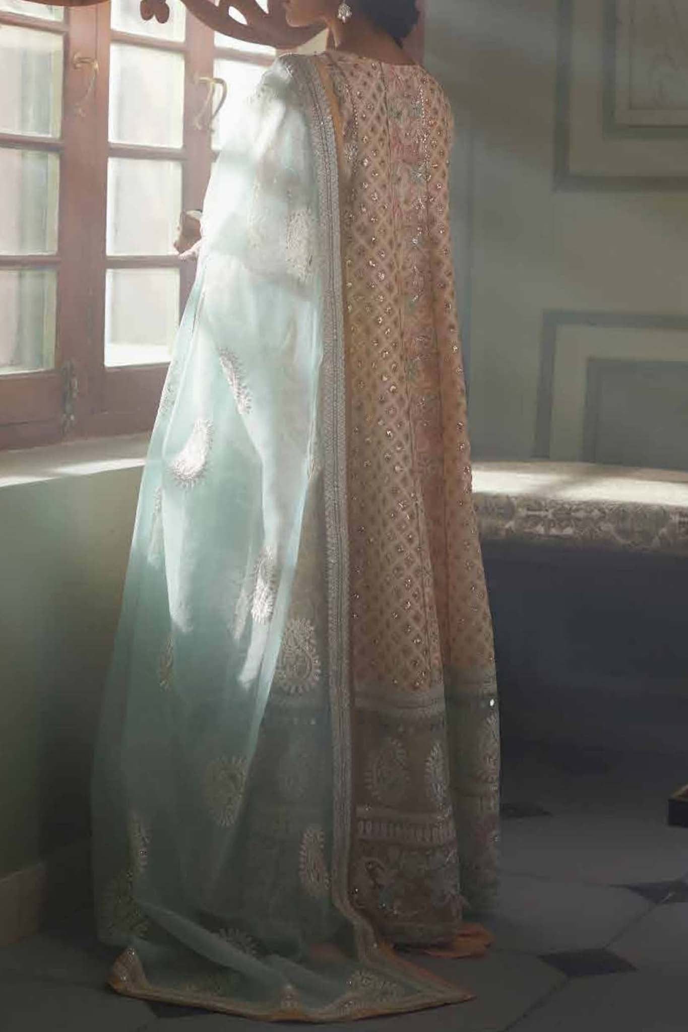 Qala by Mushq Unstitched 3 Piece Kamdaani Collection'2023-MCK-04-Amira