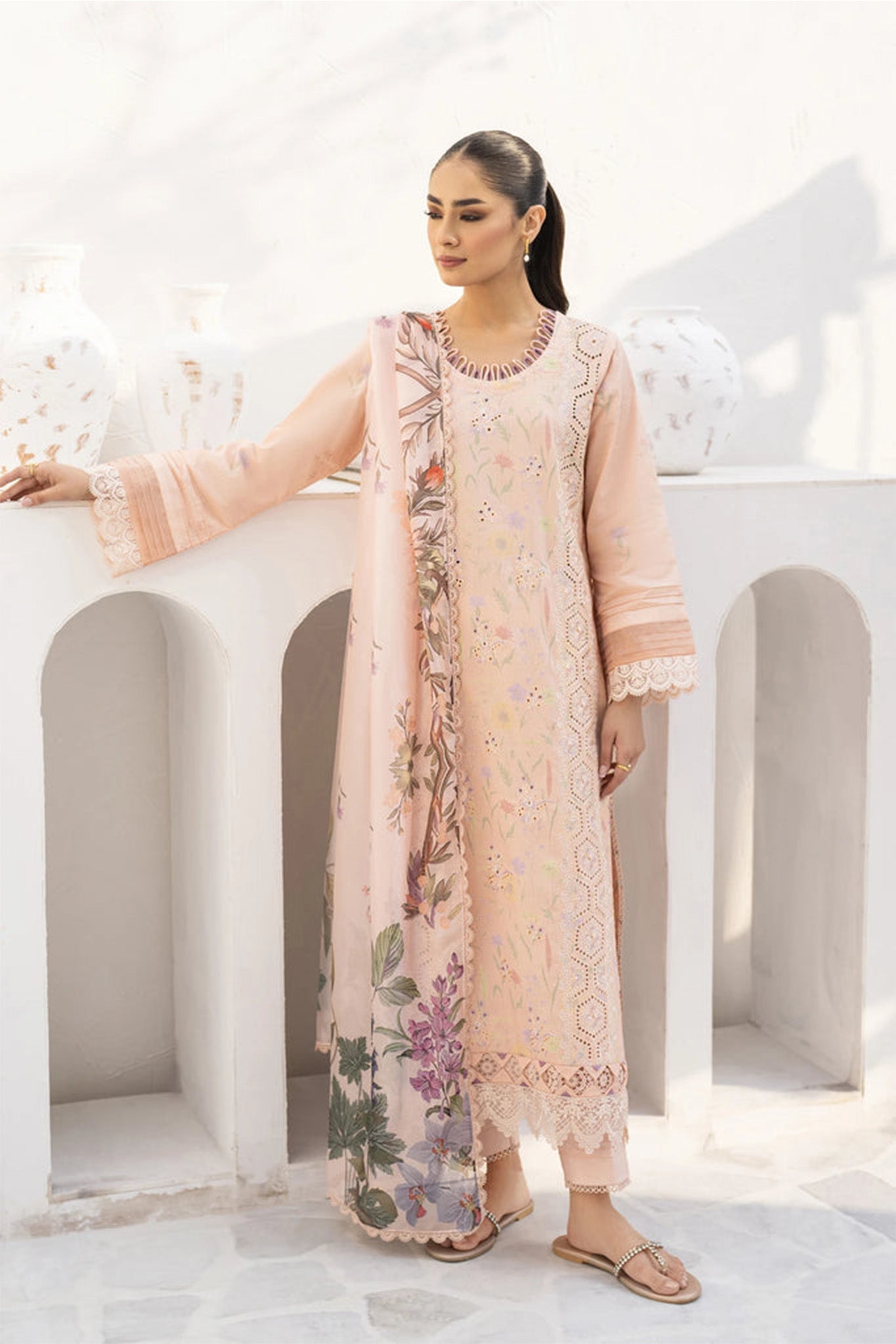 Shezlin By Aabyaan Unstitched 3 Piece Chikankari Ramadan Edit Collection'2024-AR-12-Wanya