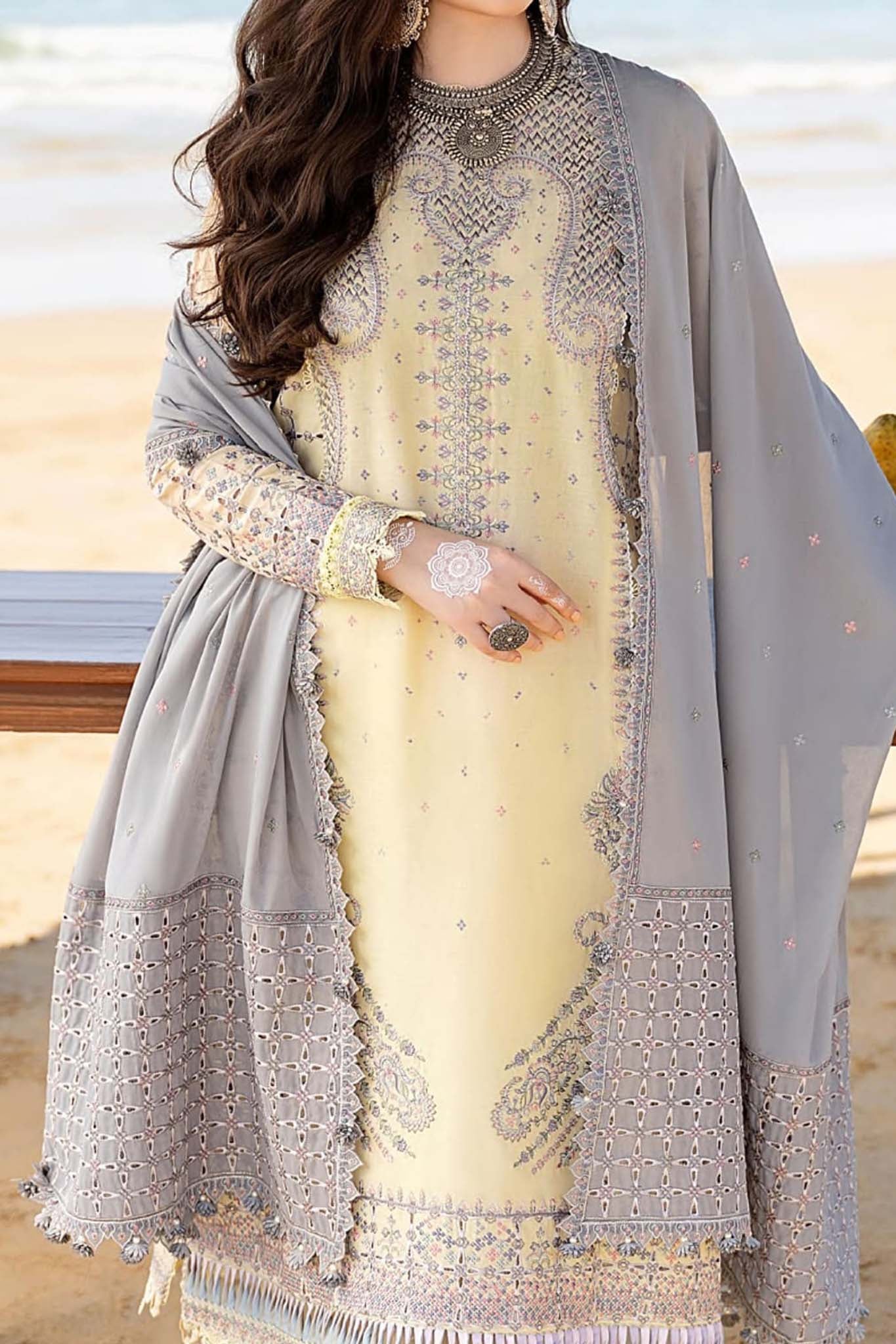 Shahkaar by Jazmin Unstitched 3 Piece Eid Festive Lawn Collection'2023-04-Zareen