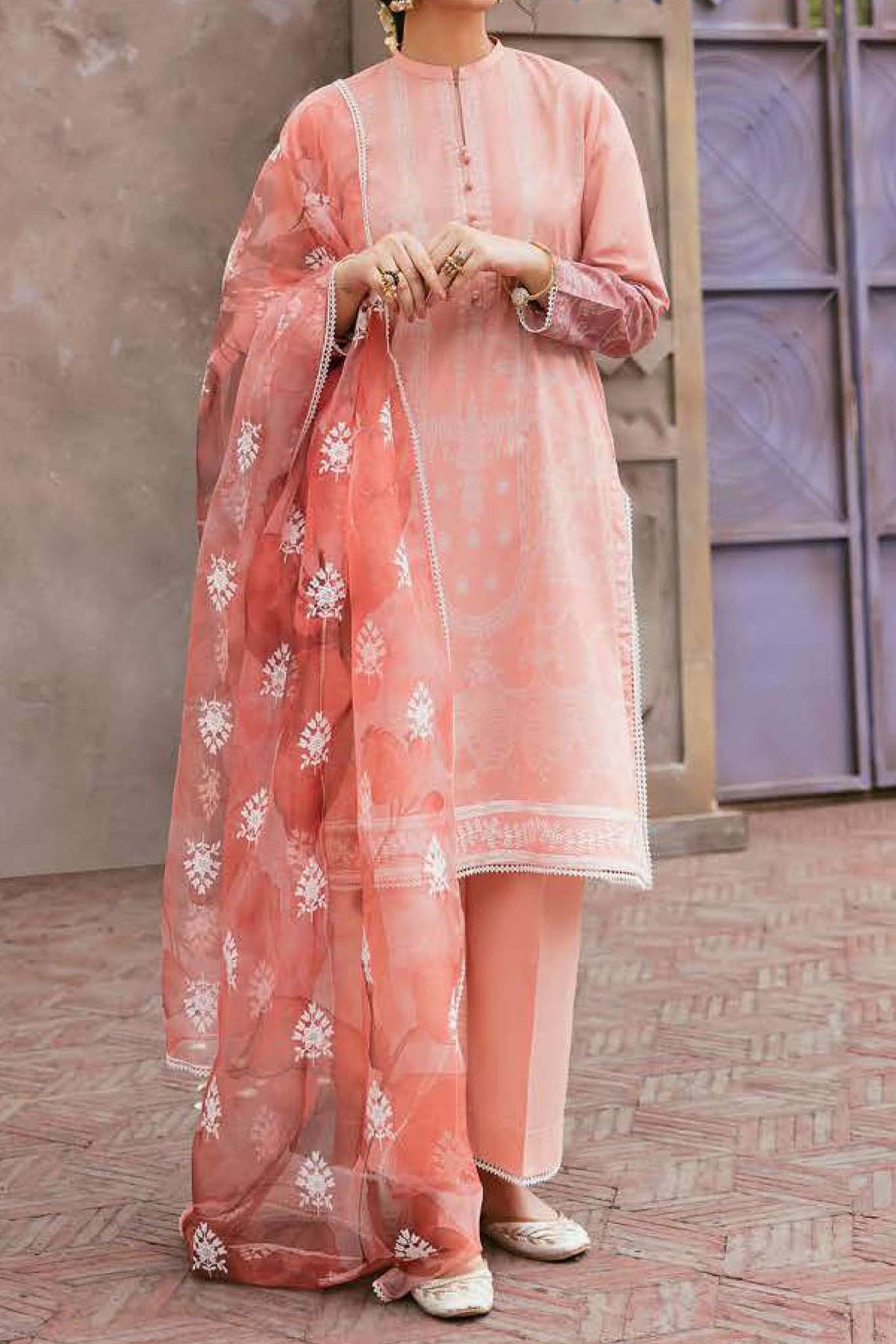 Cross Stitch Eid Lawn Vol-02 Unstitched 3 Piece Premium Collection'2023-CSP-321