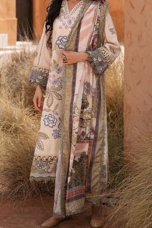 Rezene by Republic Unstitched 3 Piece Summer Lawn Vol II Collection'2023-D-03-B