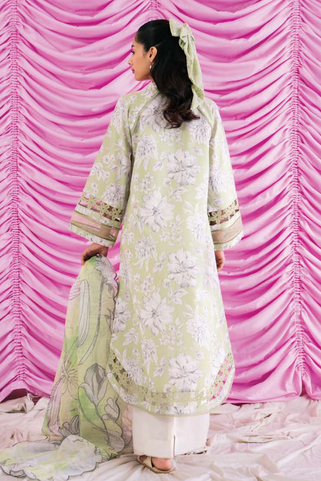 Rinesa by Ayzel Unstitched 3 Piece Lawn Vol-03 Collection'2024-AZL-11-Erin