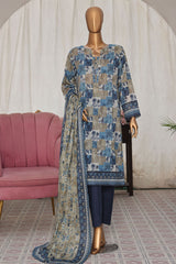 Vital Prints By HZ Unstitched 3 Piece Digital Printed Lawn Collection'2025-VPS-05-UNS
