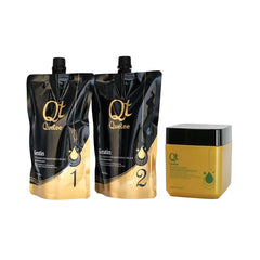 Quetee Beauty KERATIN REBOUNDING500 ML + HAIR MASK 500M