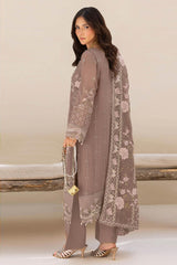 Dastan by Ramsha Unstitched 3 Piece Formals Vol-05 Suit-T-504-Fawn