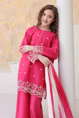 Maya By Shanzey Stitched 3 Piece Emb Cambric Suit-SHK-7204