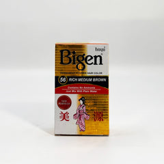 Bigen Permanent Powder Hair Color–Rich-Medium-Brown (Pack of 6)