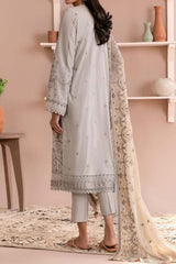 Zarif Unstitcehd 3 Piece Embroidered Eid Lawn Collection'2023-ZEL-05-Haze