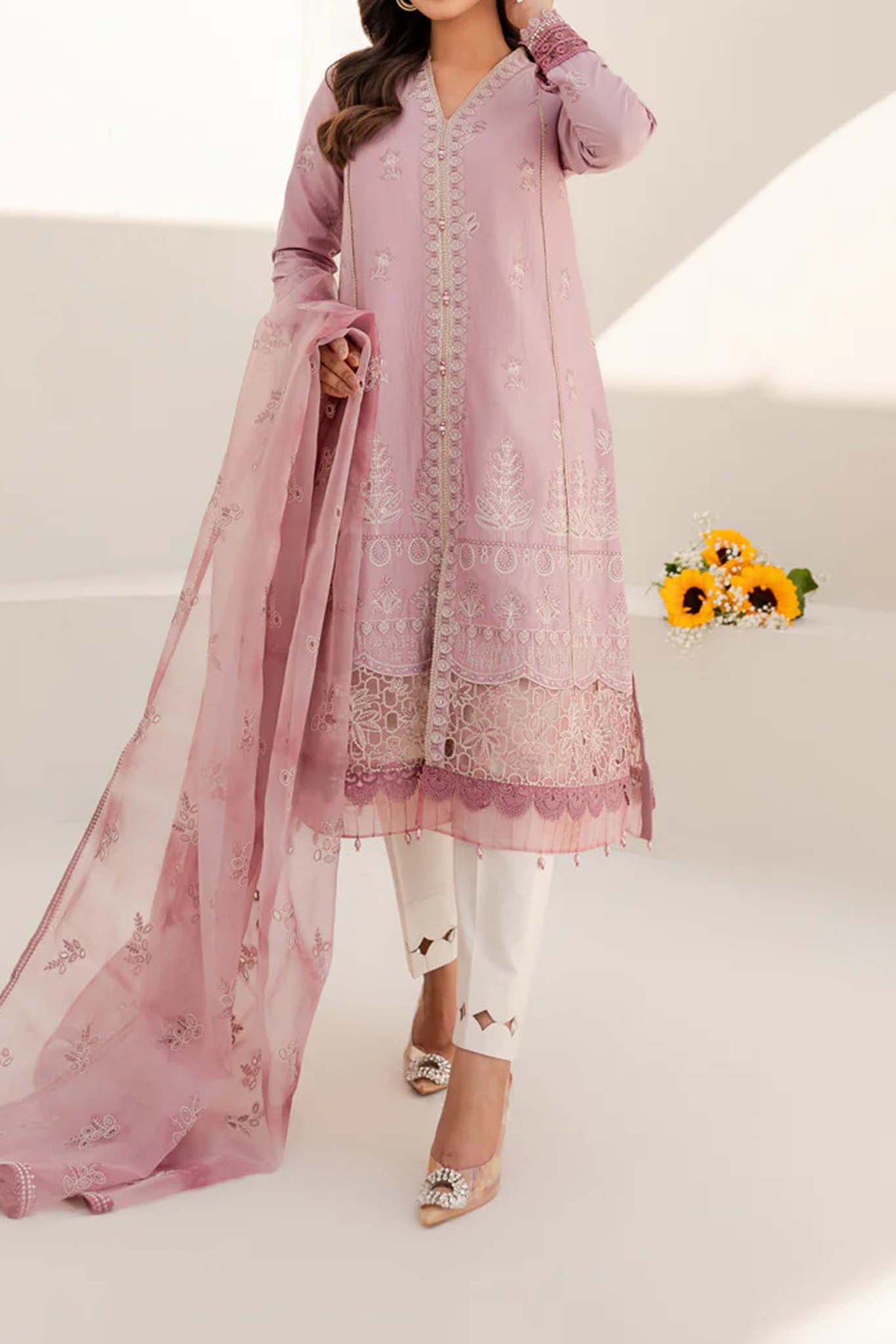 Summer Soiree by Xenia Unstitched 3 Piece Emb Lawn Collection'2023-11-Aema
