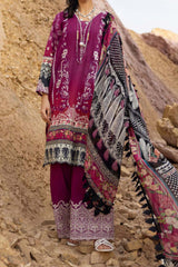 Elaf Unstitched 3 Piece Signature Emb Lawn Collection'2023-ESC-05-B
