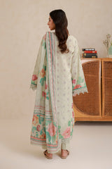 Zellbury Unstitched 3 Piece Lawn Edit 3 Suit-WUS26X30825