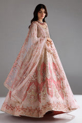 Ramsha Unstitched 3 Piece Luxury Formals Wedding Edit Vol-06 Suit-H-605