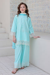 Maya By Shanzey Stitched 3 Piece Emb Cambric Suit-SHK-7203