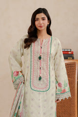 Zellbury Unstitched 3 Piece Lawn Edit 3 Suit-WUS26X30825