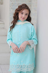 Maya By Shanzey Stitched 3 Piece Emb Cambric Suit-SHK-7203