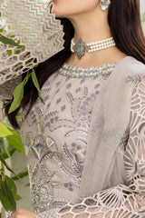 Shafaq by Flossie Unstitched 3 Piece Executive Chiffon Vol-07 Collection'2023-FE-705