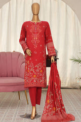 Vital Prints By HZ Unstitched 3 Piece Digital Printed Lawn Collection'2025-VPS-01-UNS