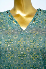 Bin Saeed Stitched 3 Piece Exclusive Printed Lawn Vol-13 Suit-LSM-3240-GREEN
