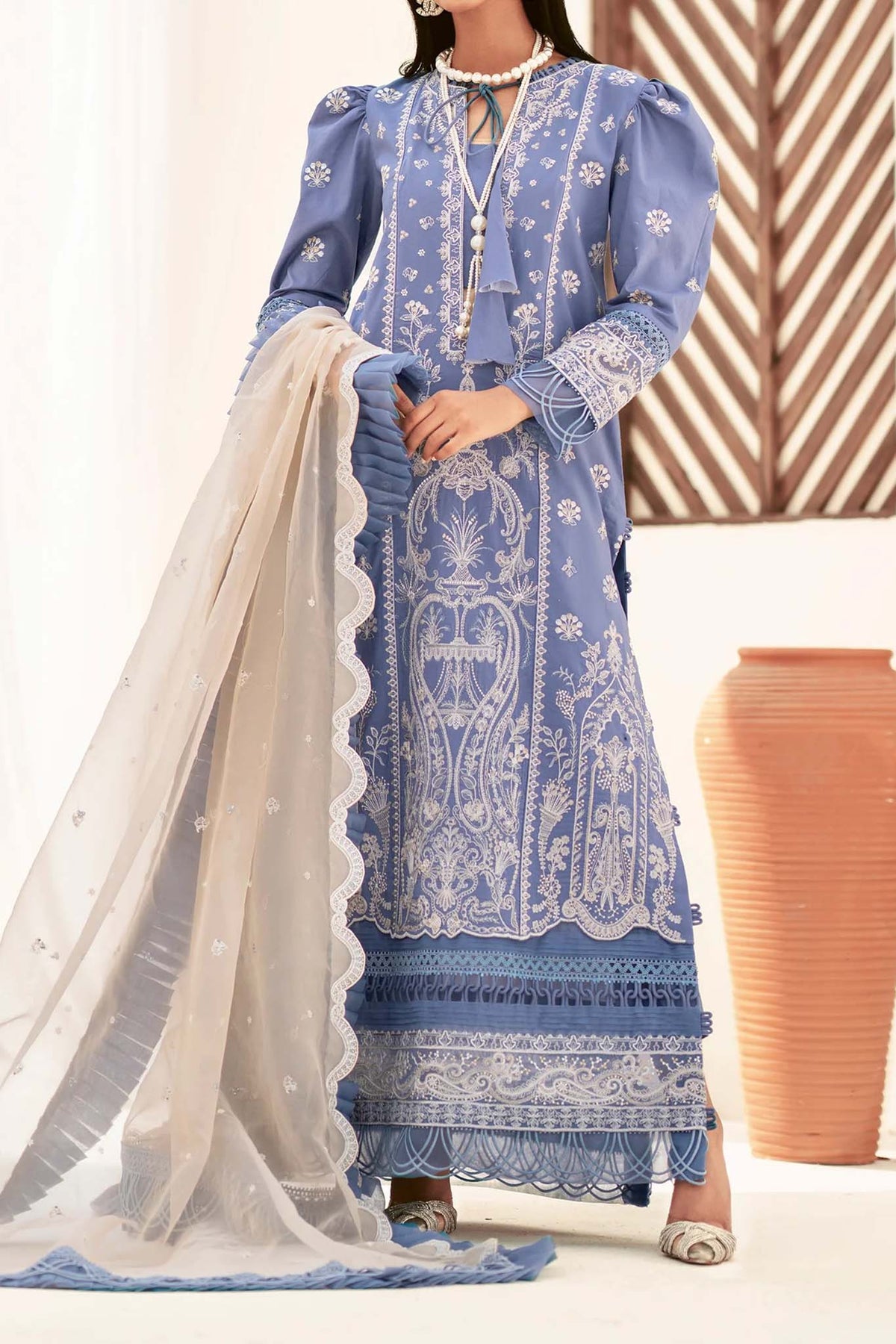 Amaya by Maryum N Maria Unstitched 3 Piece Luxury Lawn Collection'2023-MLFD-119