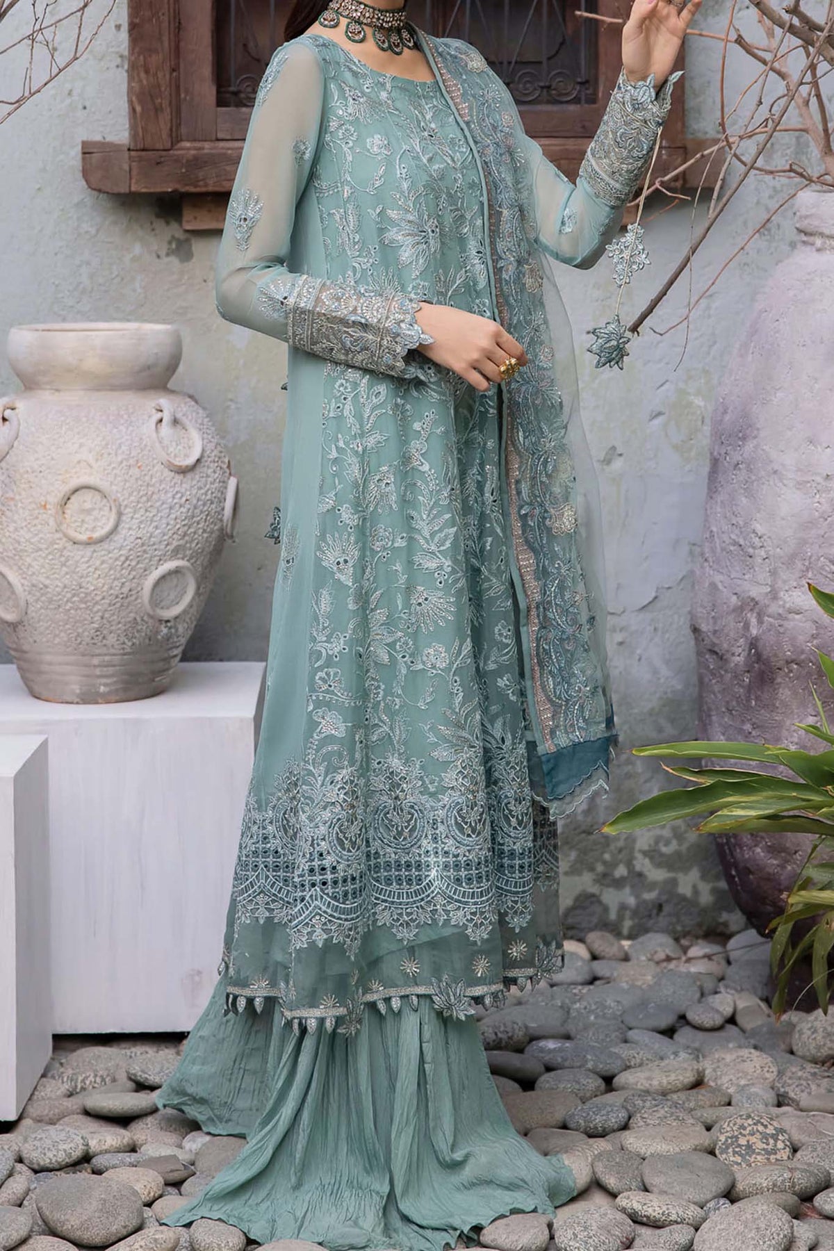 Chinon by Iznik Unstitched 3 Piece Chiffon Collection'2023-CC-21-Irene