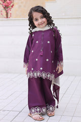 Maya By Shanzey Stitched 3 Piece Emb Cambric Suit-SHK-7202