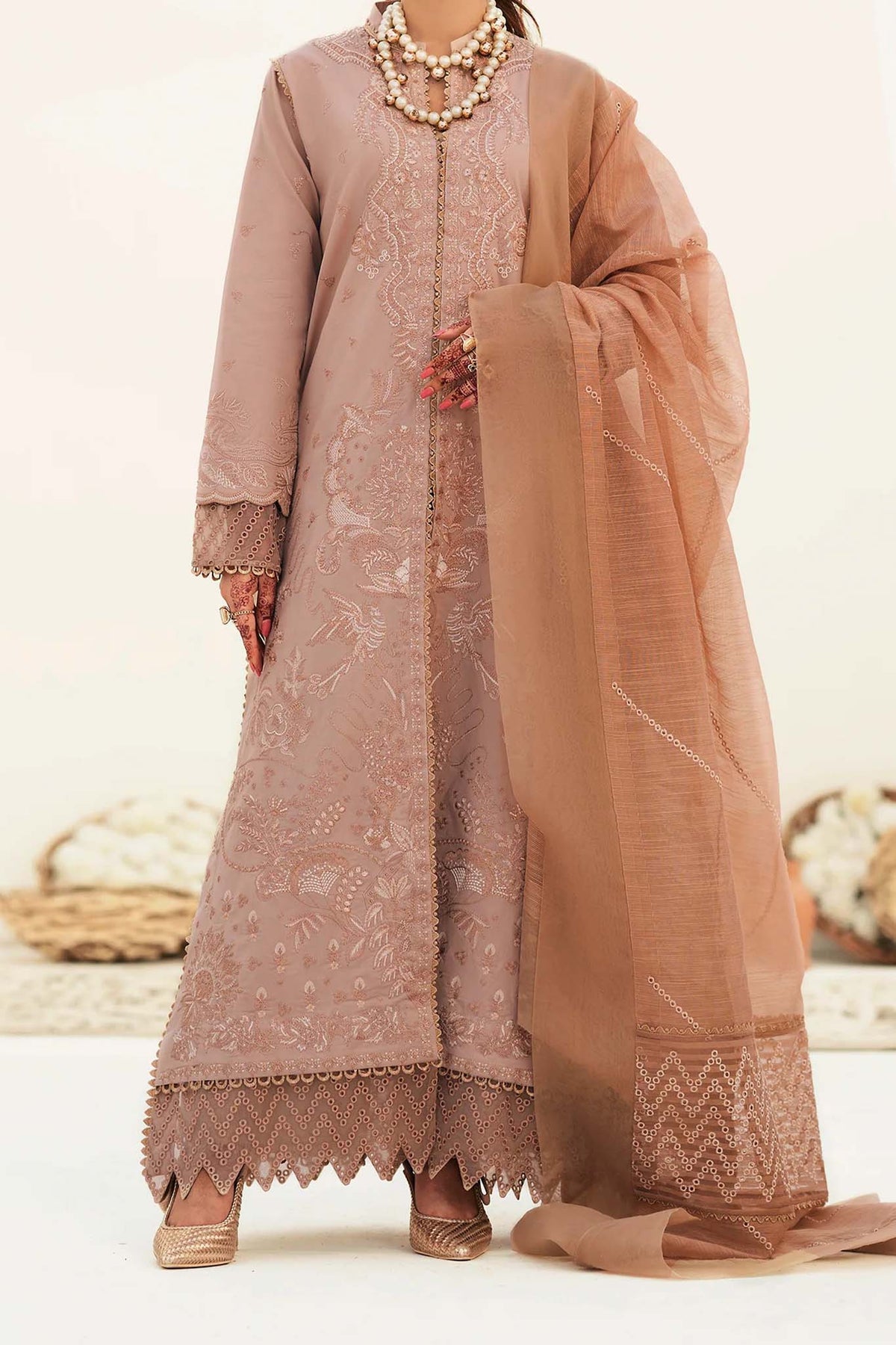 Amaya by Maryum N Maria Unstitched 3 Piece Luxury Lawn Collection'2023-MLFD-117