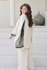 Maya By Shanzey Stitched 3 Piece Emb Cambric Suit-SHK-7201