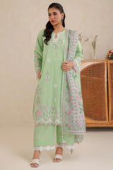 Zellbury Unstitched 3 Piece Lawn Vol-04 Suit-WUS26E30585