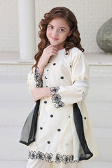 Maya By Shanzey Stitched 3 Piece Emb Cambric Suit-SHK-7201