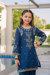 Fresh Birds Stitched 2 Piece Summer Lawn Suit-Afiya