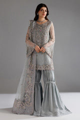 Ramsha Unstitched 3 Piece Luxury Formals Wedding Edit Vol-06 Suit-H-602