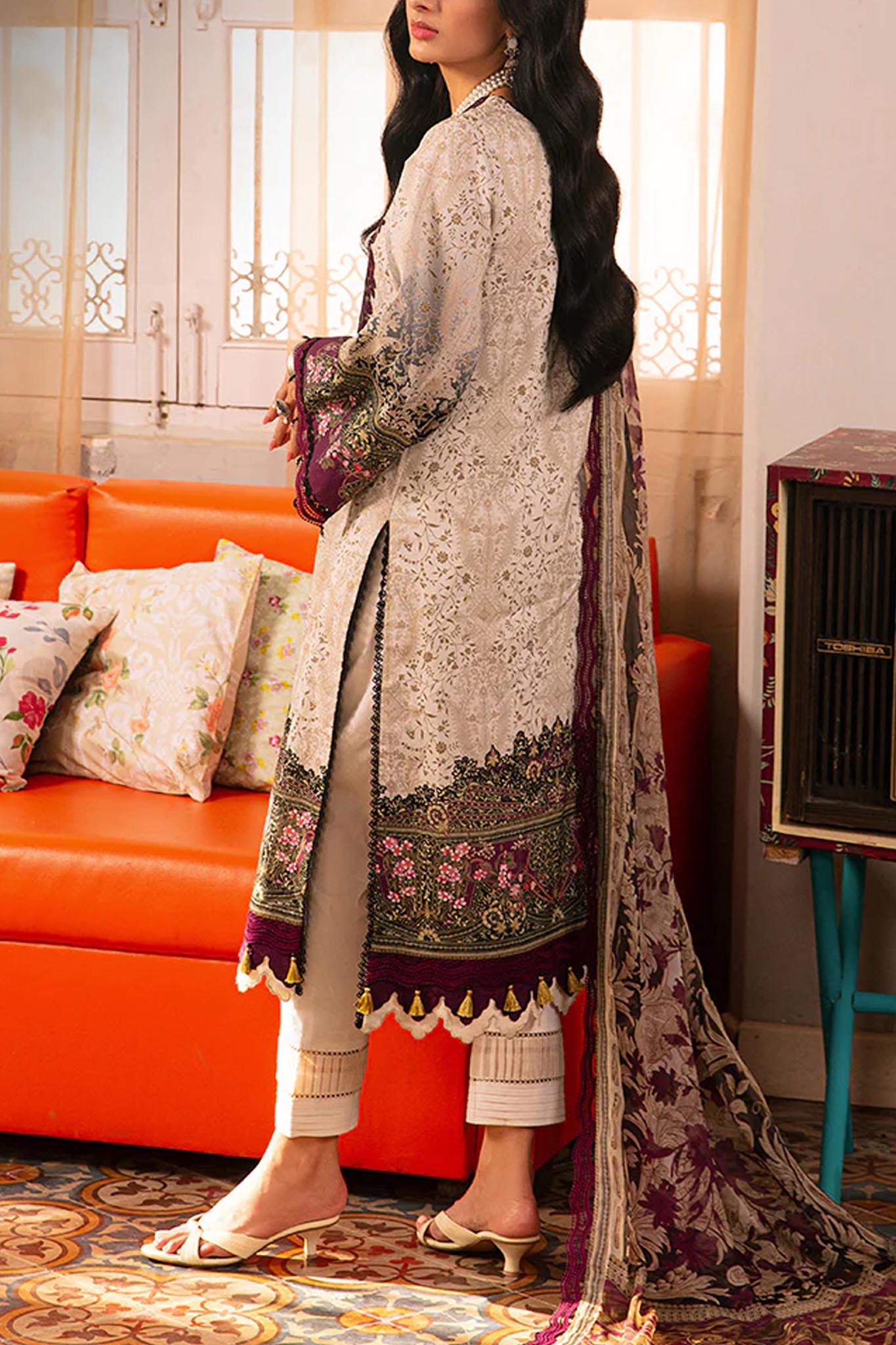 Aira Prints by Asim Jofa Unstitched 3 Piece Summer Collection'2024-AJAR-21