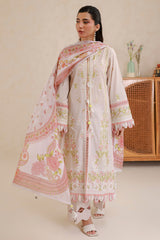 Zellbury Unstitched 3 Piece Lawn Vol-04 Suit-WUS26E30659