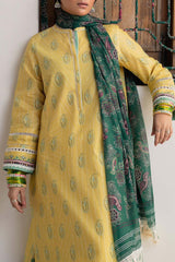 Coco Prints by Zara Shahjahan Unstitched 3 Piece Lawn Collection'2024-D-10-Champa