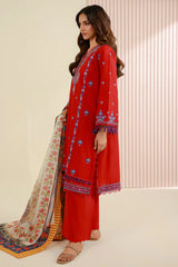 Zellbury Unstitched 3 Piece Lawn Vol-04 Suit-WUS26E30644
