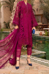 Voyage A Luxe by Maria B Unstitched 3 Piece Luxury Lawn Collection'2024-D-2409-B