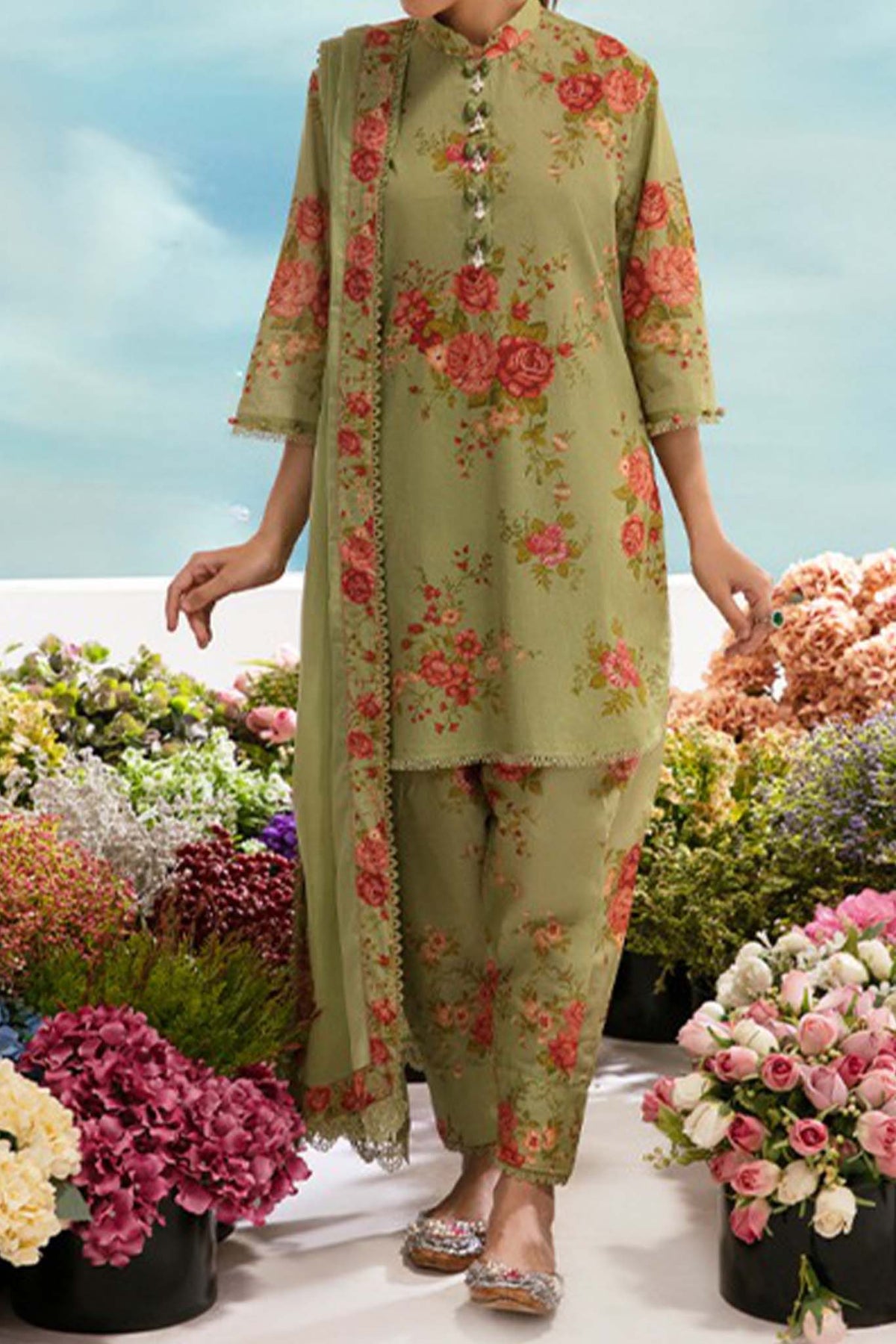 Mahay by Sana Safinaz Unstitched 3 Piece Summer Lawn Collection'2023-SSM-10-A