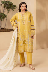 Zellbury Unstitched 3 Piece Lawn Vol-04 Suit-WUS26E30785